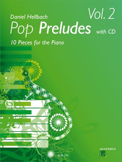 Pop Preludes 2 + CD skladby pro klavír od