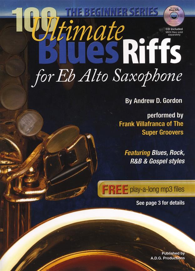 Ultimate Blues Riffs(100) - noty pro altový saxofon