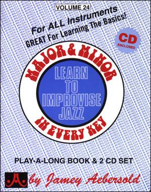 Aebersold Vol. 24 Major and Minor - Jazz Play-Along Vol. 24