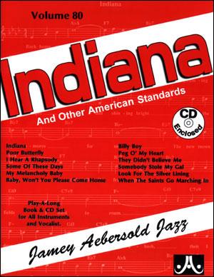 Indiana - Jazz Play-Along Vol.80