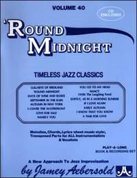 Aebersold Vol. 40 Round Midnight - Jazz Play-Along Vol.40