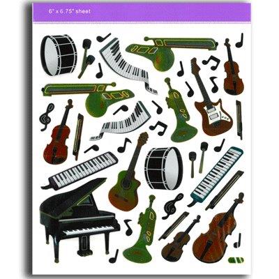 Stickers - Keyboards-Instruments