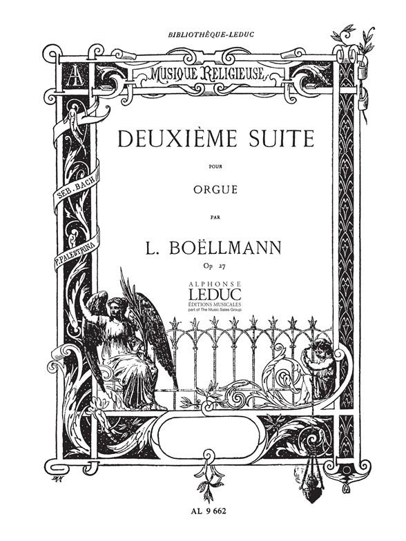 Leon Boellmann: Suite No.2, Op.27 - skladby pro varhany