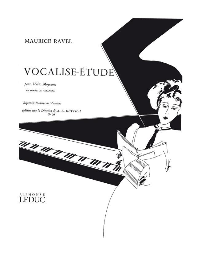 Vocalise-Etude en Forme de Habañera - noty pro zpěv a klavír