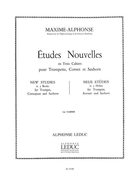 Etudes Nouvelles 1 - etudy pro trumpeta