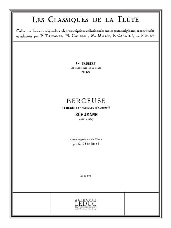 Schumann: Berceuse (extr. de 