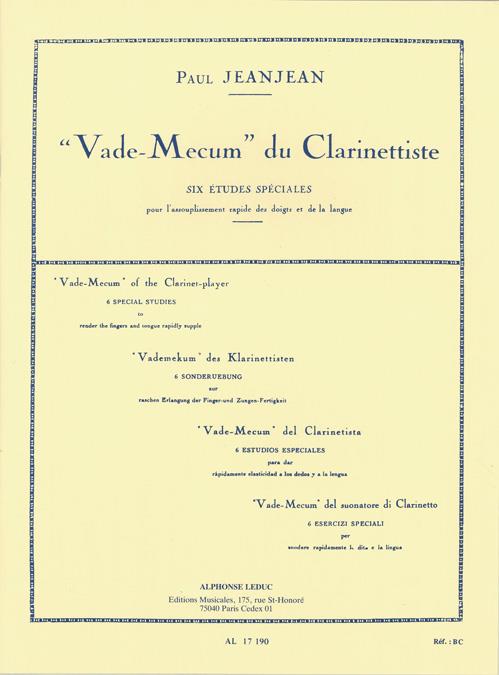 Vademecum Du Clarinettiste - noty pro klarinet