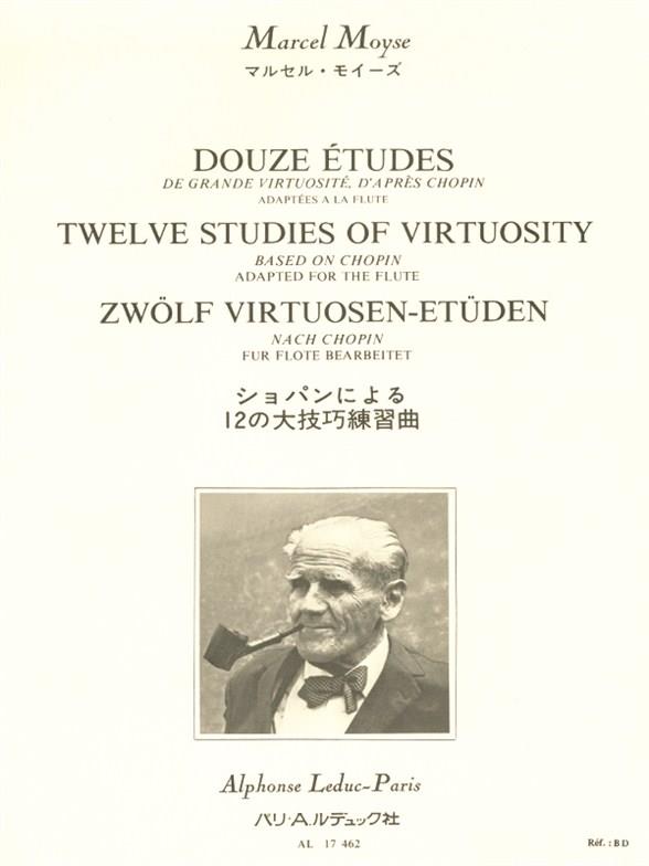 12 studies of great virtuosity after Chopin etudy pro příčnou flétnu