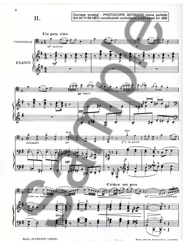 La Cage de Cristal - noty pro violoncello a klavír