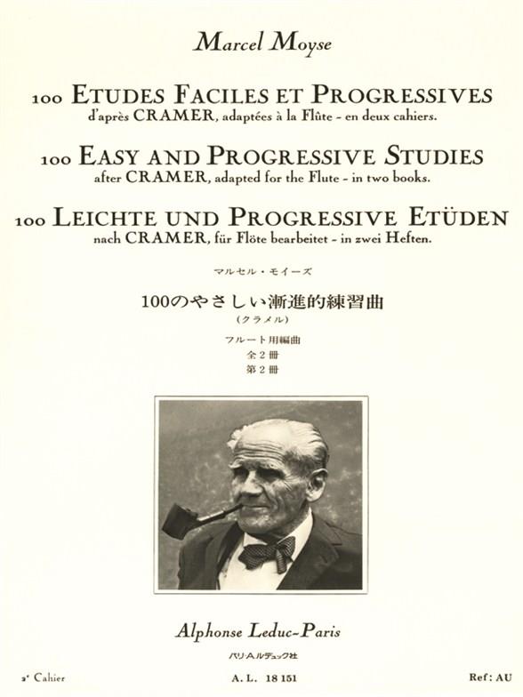 100 Etudes Faciles Et Progressives 2 etudy pro příčnou flétnu