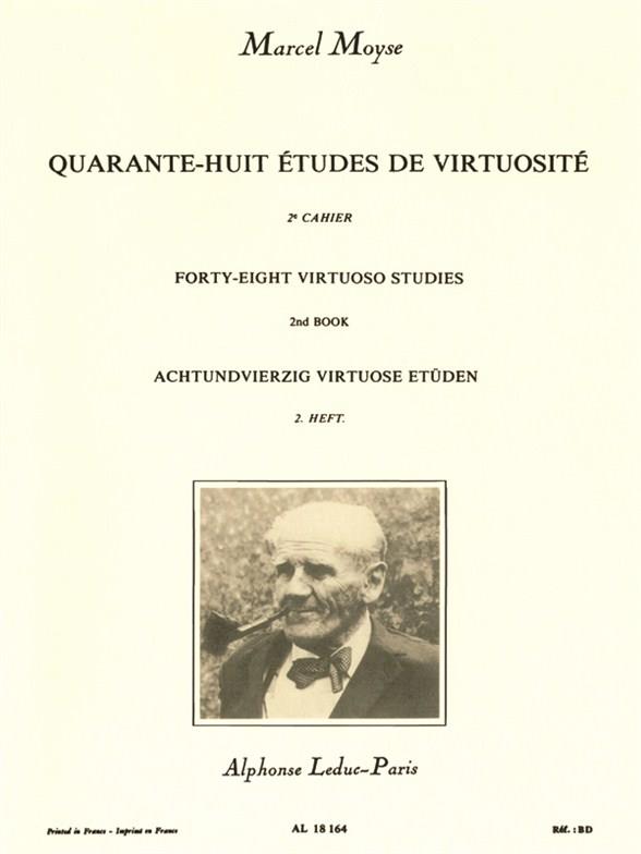 Quarante-huit Etudes de Virtuosité (48) Vol.2 etudy pro příčnou flétnu