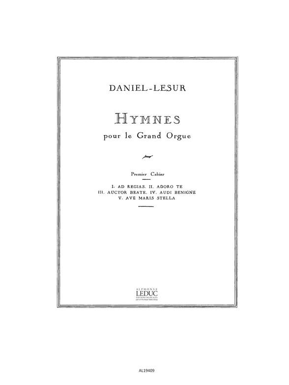 Hymnes Vol.1 - noty na varhany