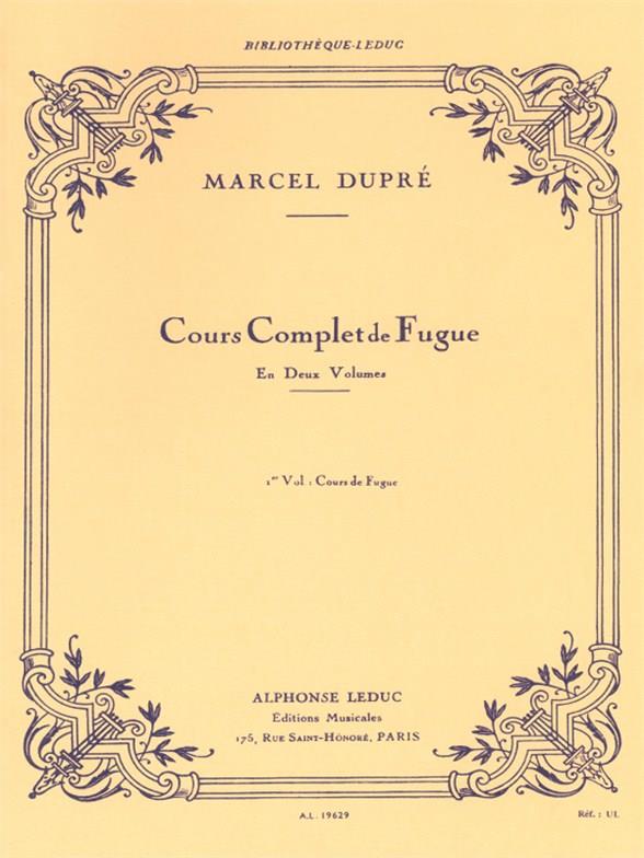 Cours complet de Fugue Vol.1 - noty na varhany