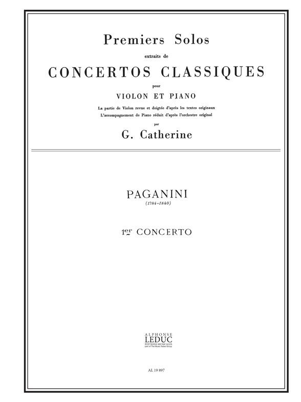 Premier Solo Extrait concerto No.1 - noty pro housle a klavír