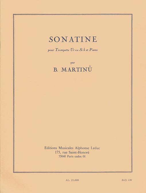 Sonatine For Trumpet And Piano - trumpeta a klavír