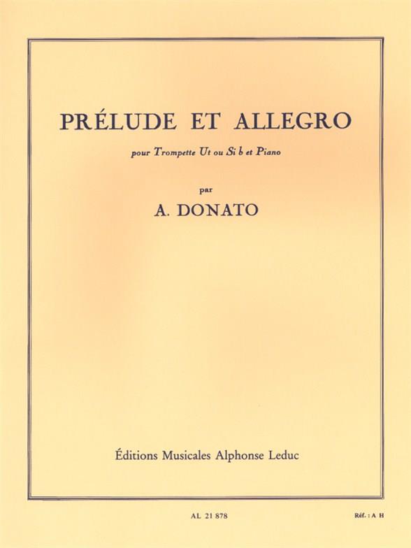 Prélude Et Allegro (Trumpet) - trubka a klavír