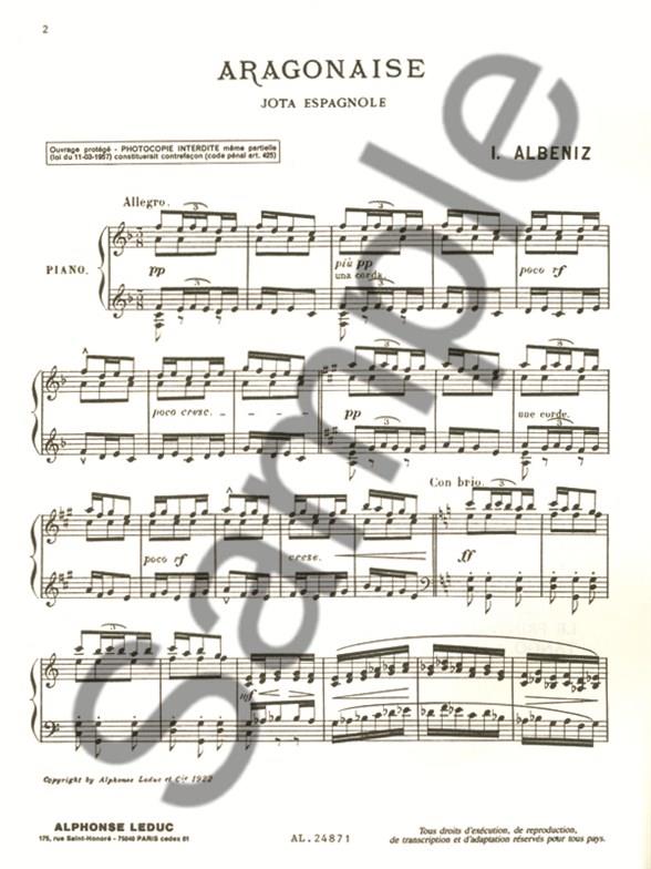 10 Pieces - Recueil Piano - noty pro klavír