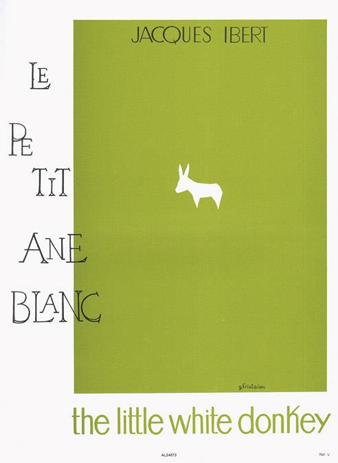 Le Petit Âne Blanc, From Stories For Piano - noty pro klavír