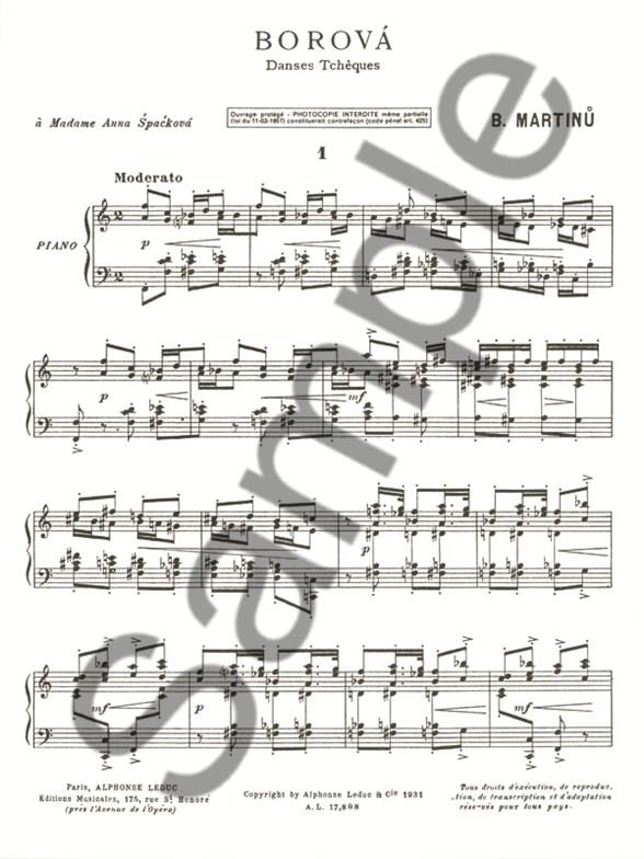 Borova H195 - Recueil Piano (Piano solo)