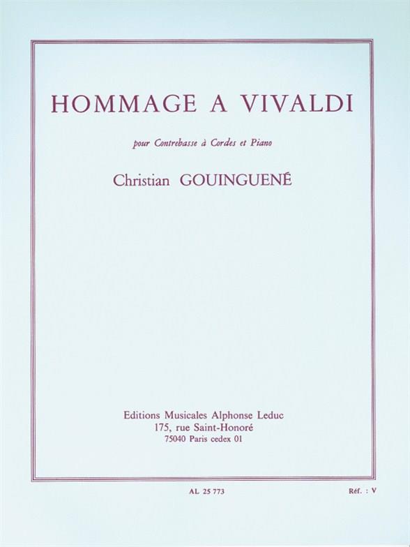 Hommage A Vivaldi - kontrabas a klavír