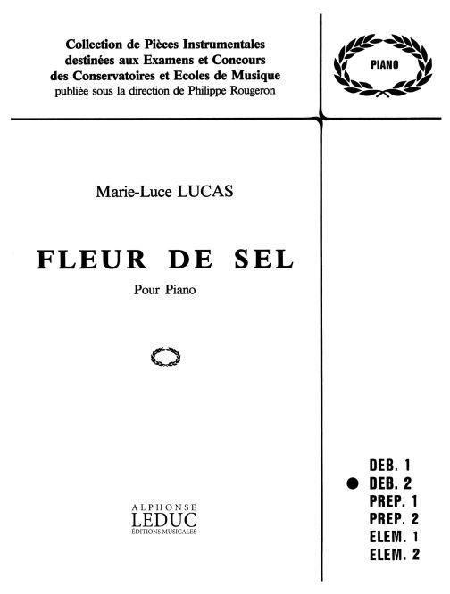 Fleur De Sel - Piano - Collection Rougeron - noty pro klavír