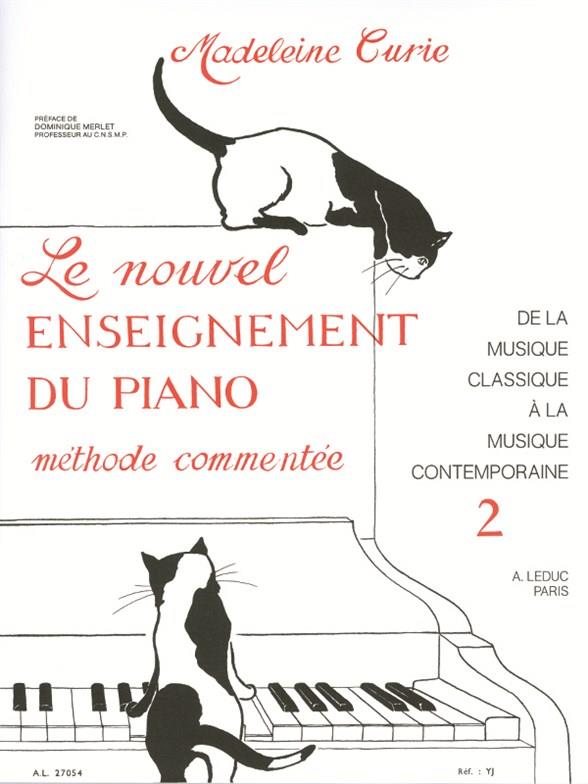 Madeleine Curie: The New Study of the Piano - Volume 2 - noty pro klavír