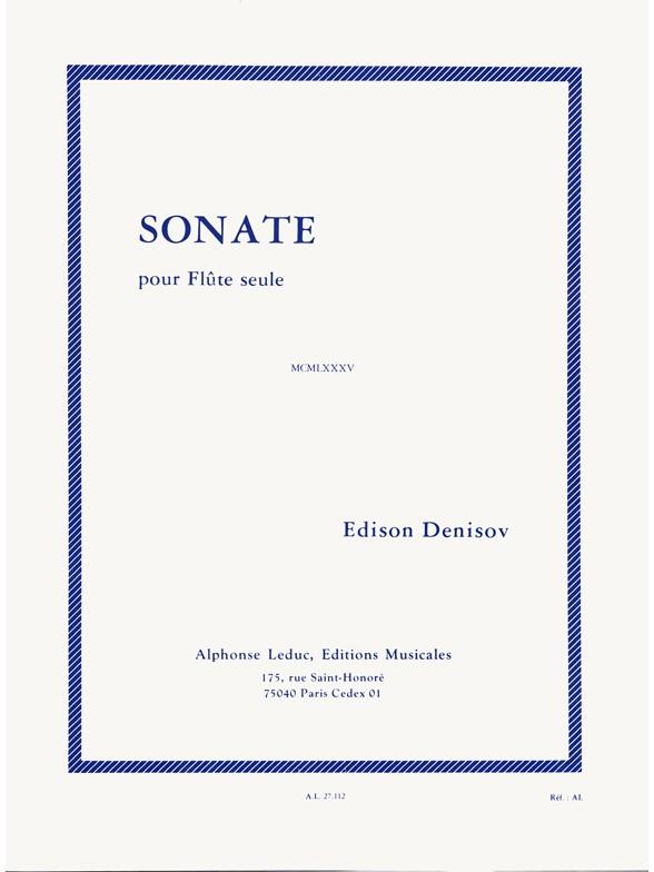 Sonata For Solo Flute - na příčnou flétnu