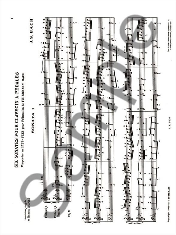 Complete Organ Work - Volume 4 - 6 Sonates en Trio - noty na varhany