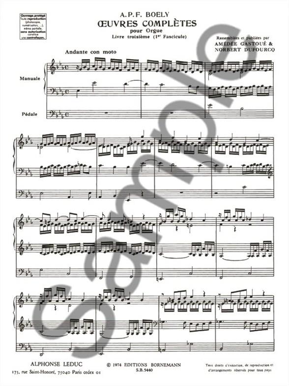 Complete Works For Organ Vol.1 - noty na varhany
