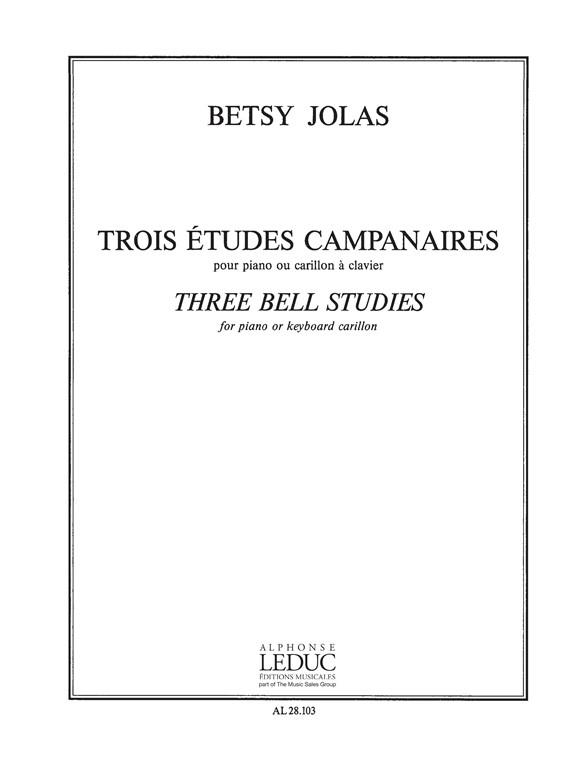 3 Etudes campanaires - Piano - Ou Carillon A Clavier - noty pro klavír
