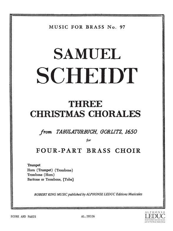3 Christmas Chorales - dechový kvartet