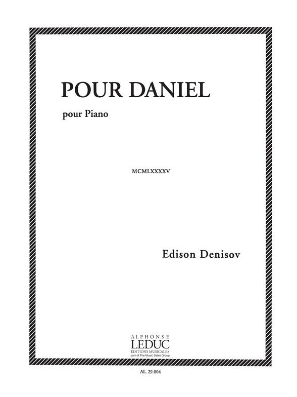 Pour Daniel - noty pro klavír