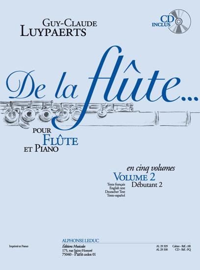 Guy-Claude Luypaerts: de la Flûte Vol.2