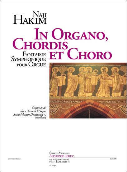 Naji Hakim: In Organo, Chordis et Choro - noty na varhany