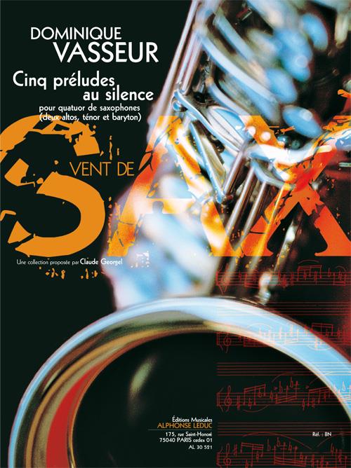 Vasseur: 5 preludes au silence - kvartet saxofónů