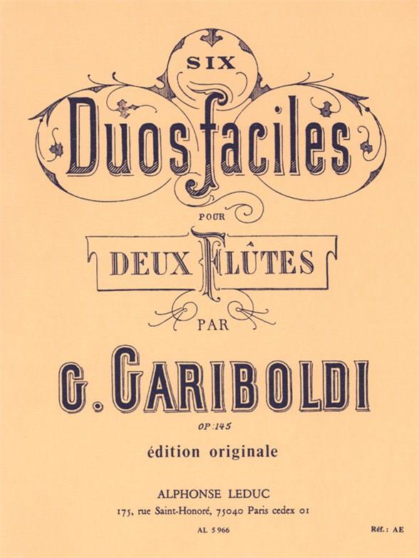 Duos gradués Op.145 pro dvě příčné flétny