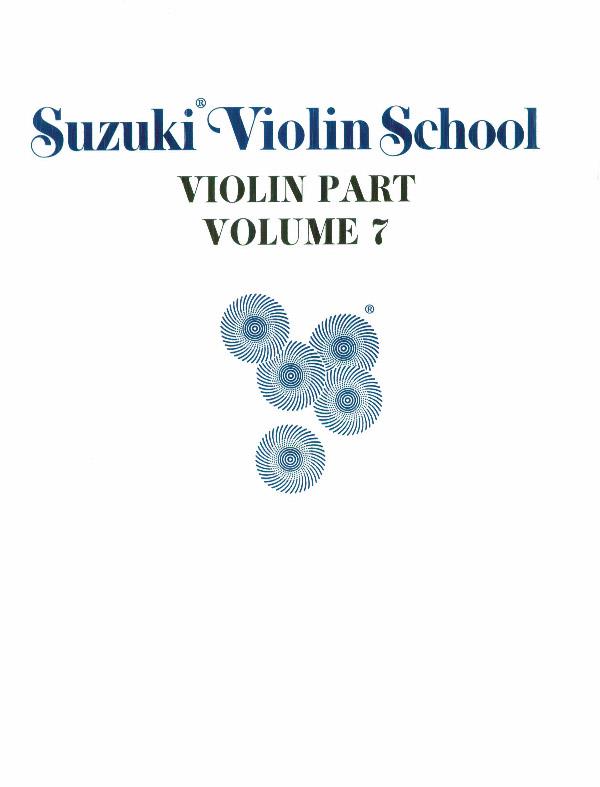 Suzuki Violin School Violin Part, Volume 07 - pro housle