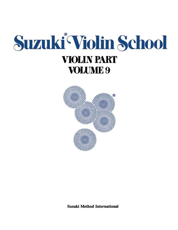 Suzuki Violin School 9
