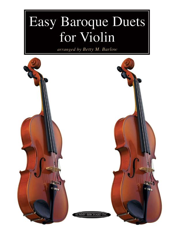 Easy Baroque Duets for Violin - duety pro dvoje housle