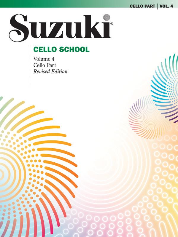 Suzuki Cello School Cello Part, Vol. 04 (Revised)