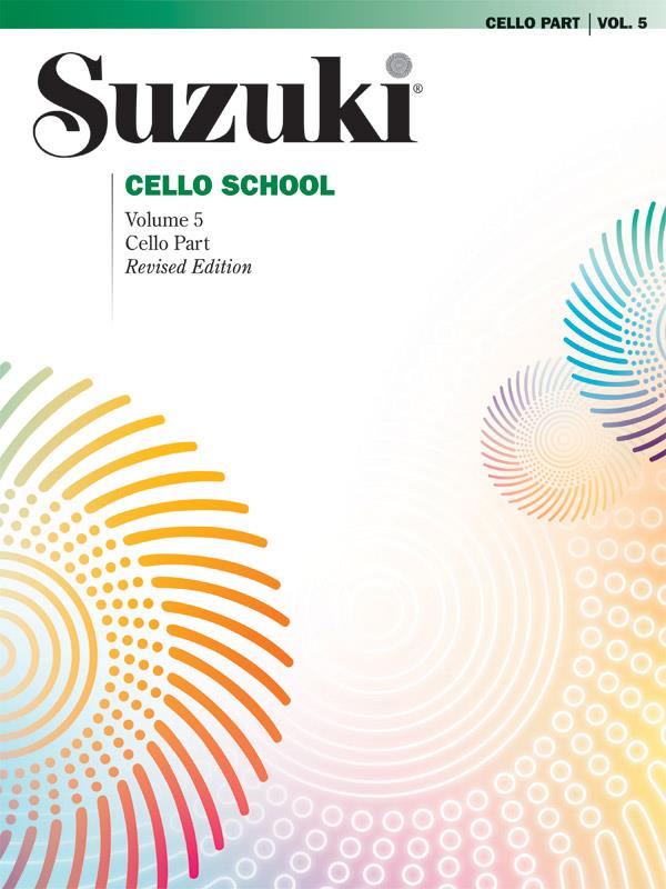 Suzuki Cello School Cello Part, Vol. 05 (Revised) - pro violoncello