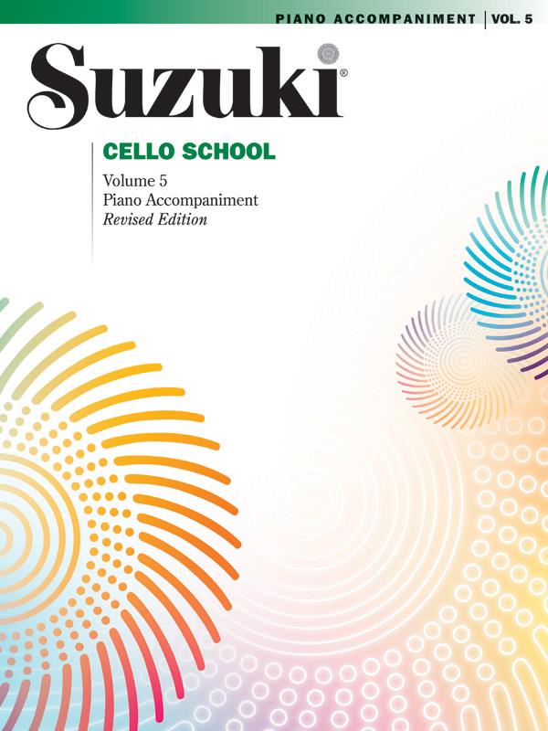 Suzuki Cello School Piano Acc., Volume 5 (Revised)