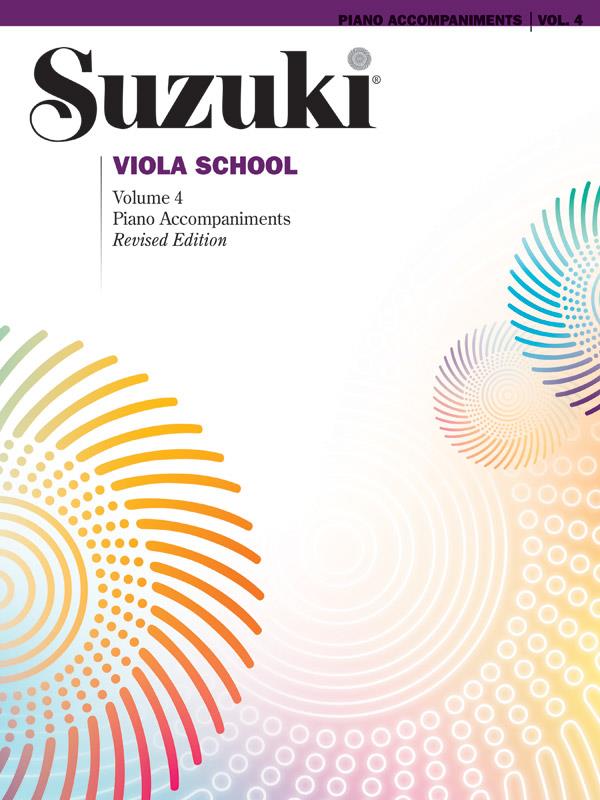 Suzuki Viola School Piano Acc., Volume 4