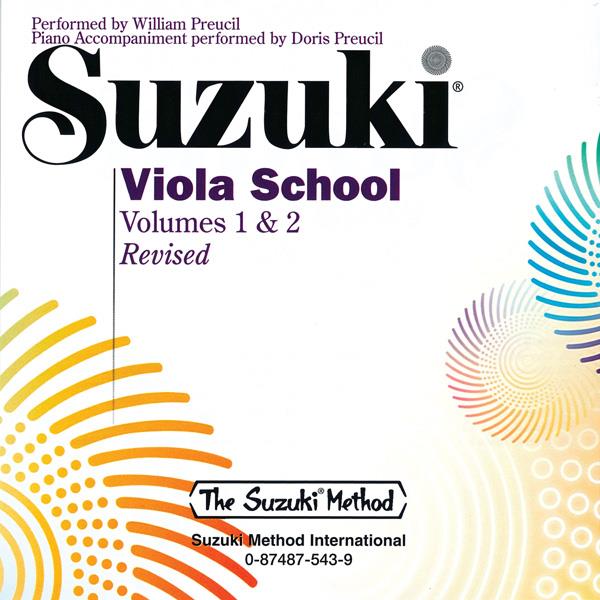 Suzuki Viola School 1 & 2 CD