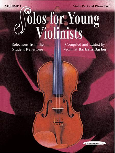 Solos for Young Violinists , Vol. 1 - Selections from the Student Repertoire - housle a klavír