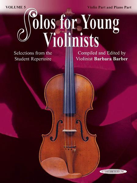 Solos for Young Violinists , Vol. 5 - Violin Part and Piano Acc. - pro housle