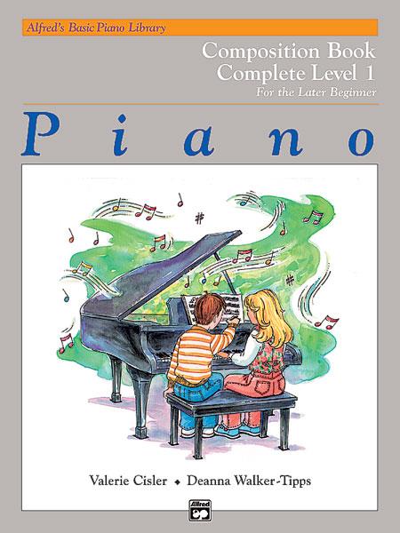 Alfred's Basic Piano Library Composition Book 1 - Complete