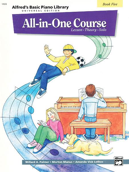 Alfred's Basic Piano Library All In Course 5 - Universal Edition - pro klavír
