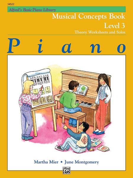 Alfred's Basic Piano Library Musical Concepts 3