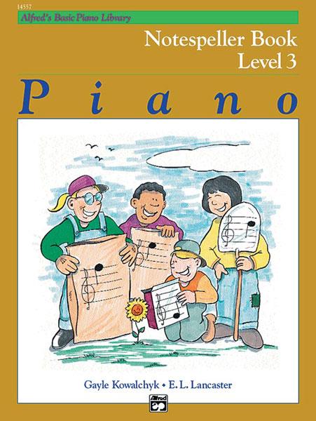 Alfred's Basic Piano Library Notespeller 3